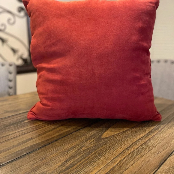 LAUREL BURCH Christmas CATS Throw PILLOW Holiday TAPESTRY Kitty Vintage Red Gold - Picture 2 of 7